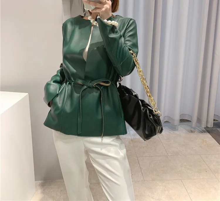 Genuine Leather Jacket Streetwear