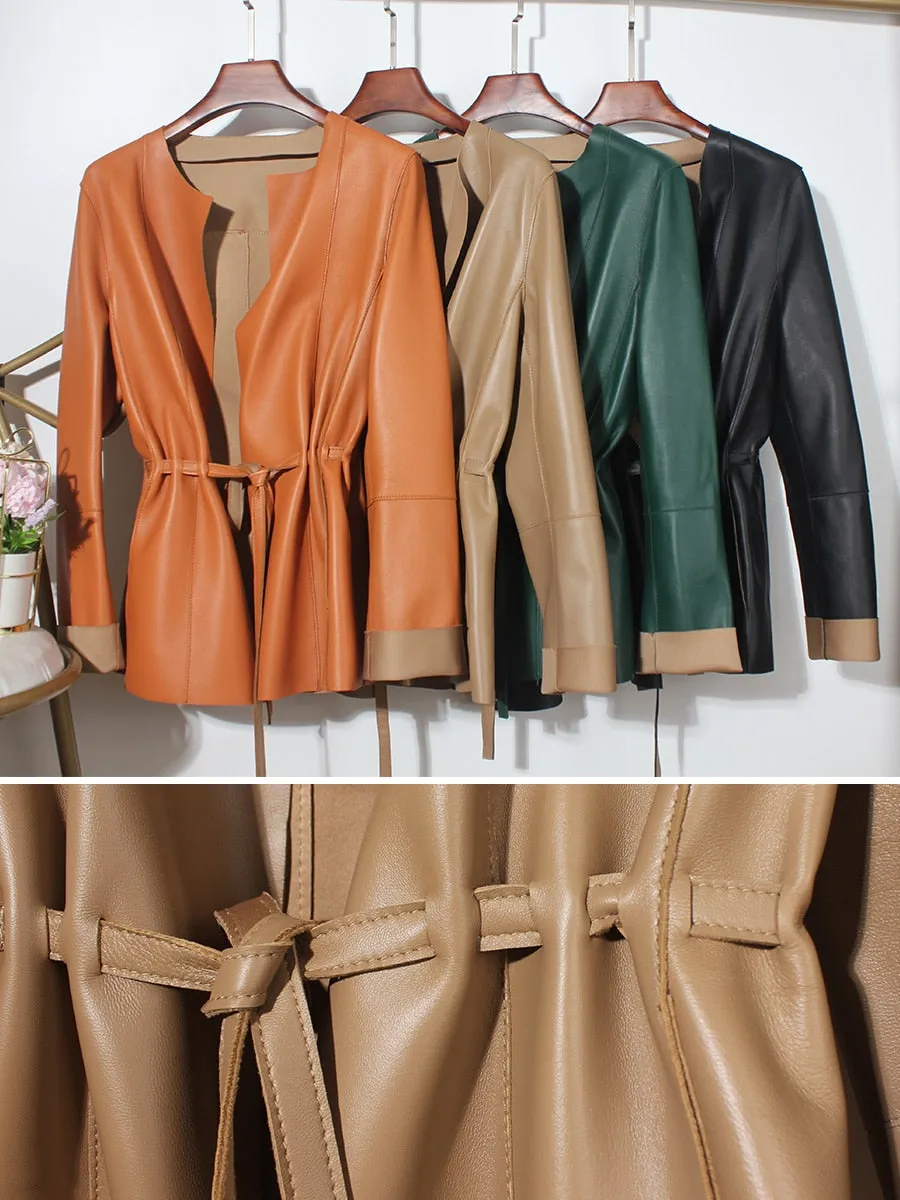 Genuine Leather Jacket Streetwear