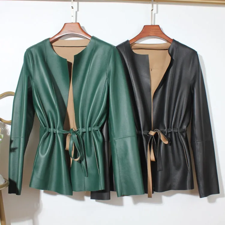Genuine Leather Jacket Streetwear