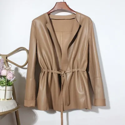 Genuine Leather Jacket Streetwear