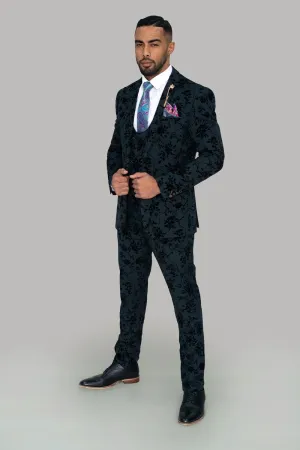 Georgi Floral Three Piece Suit