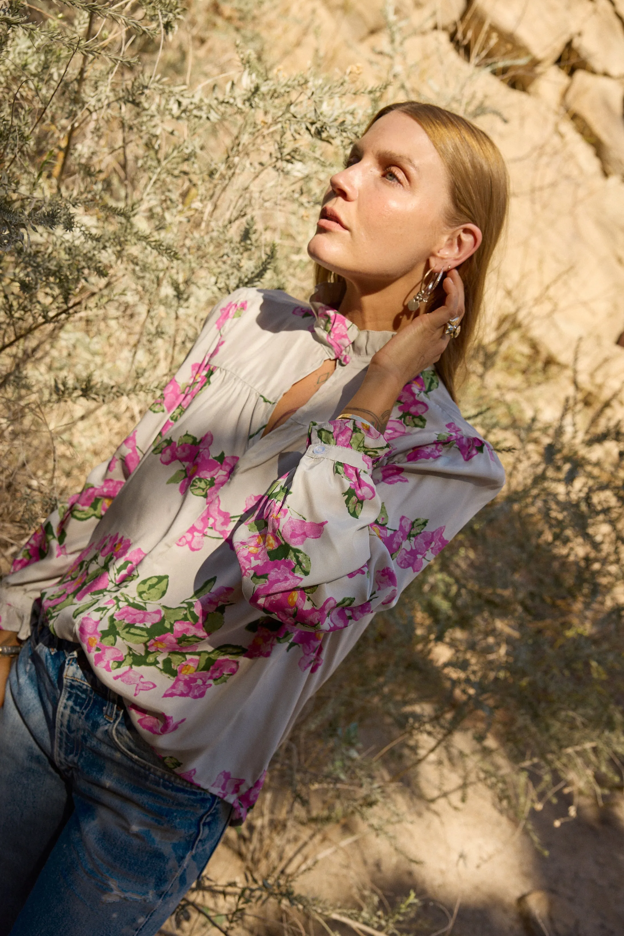 GEORGIA TOP Fashion Blouse