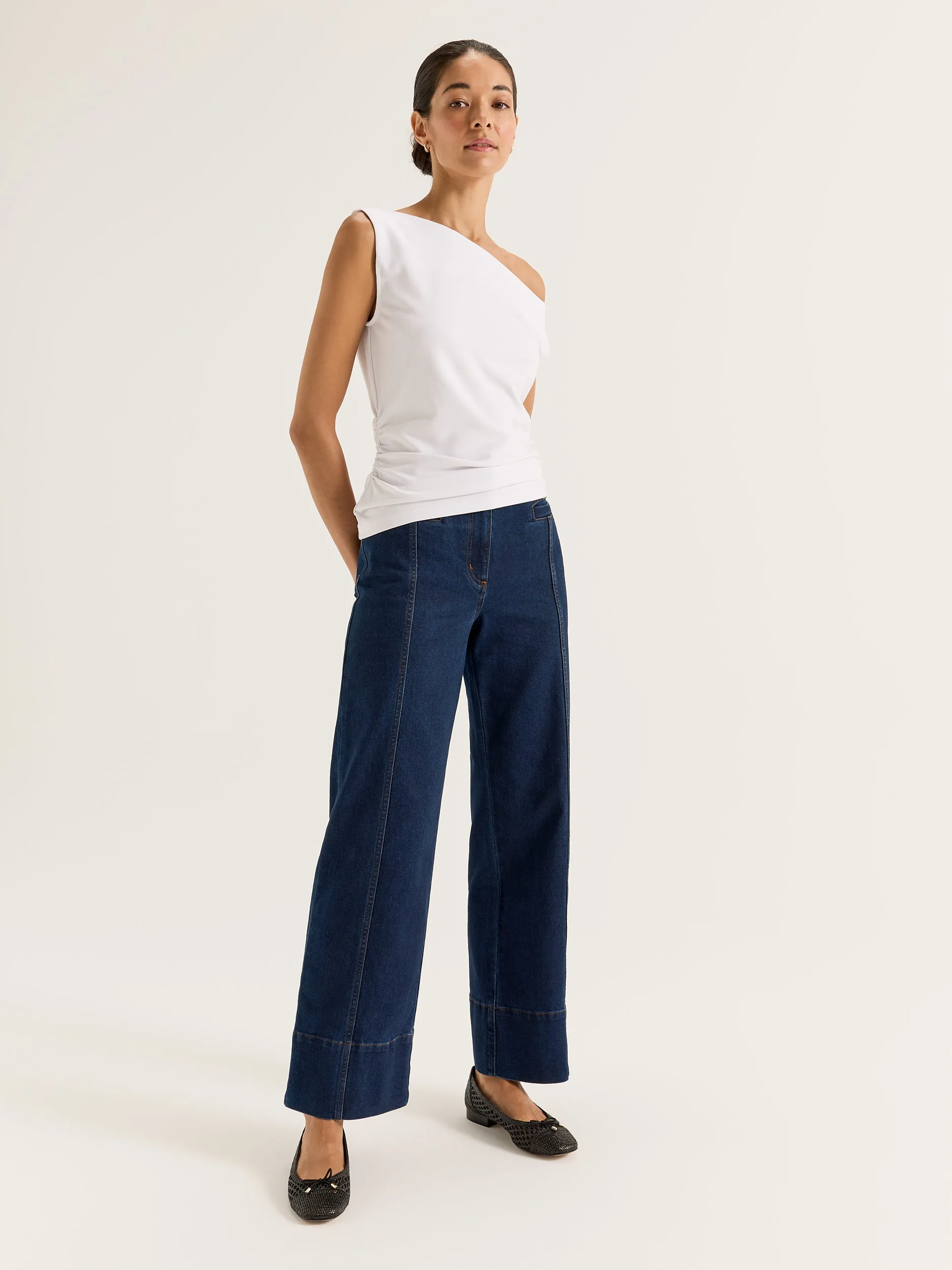 Fade Resistant Dye Distressed finish Georgie Jean