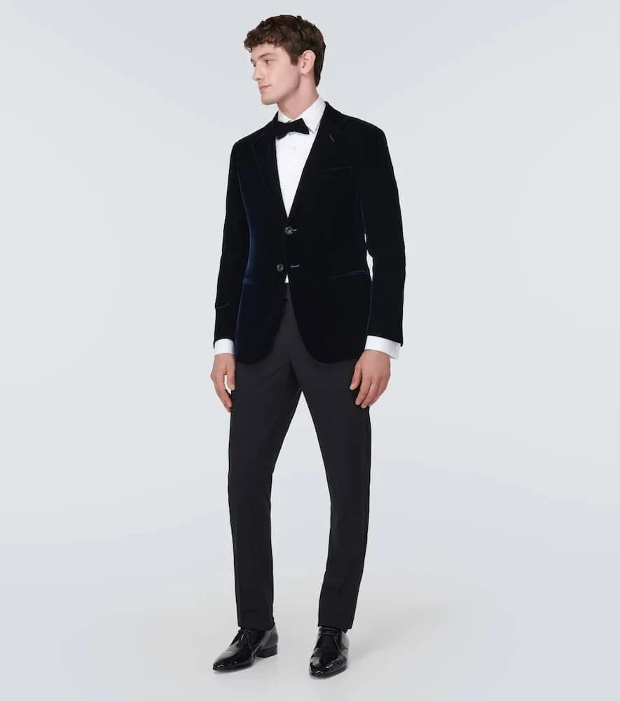 Giorgio Armani Velvet tuxedo jacket