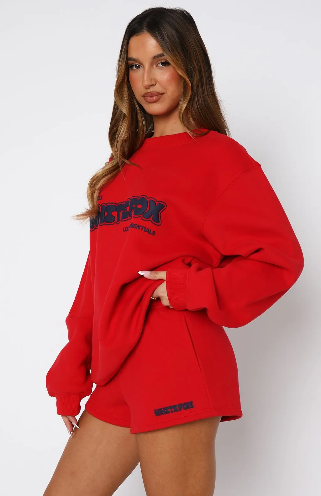 Walk In Park Give It A Try Lounge Shorts Red