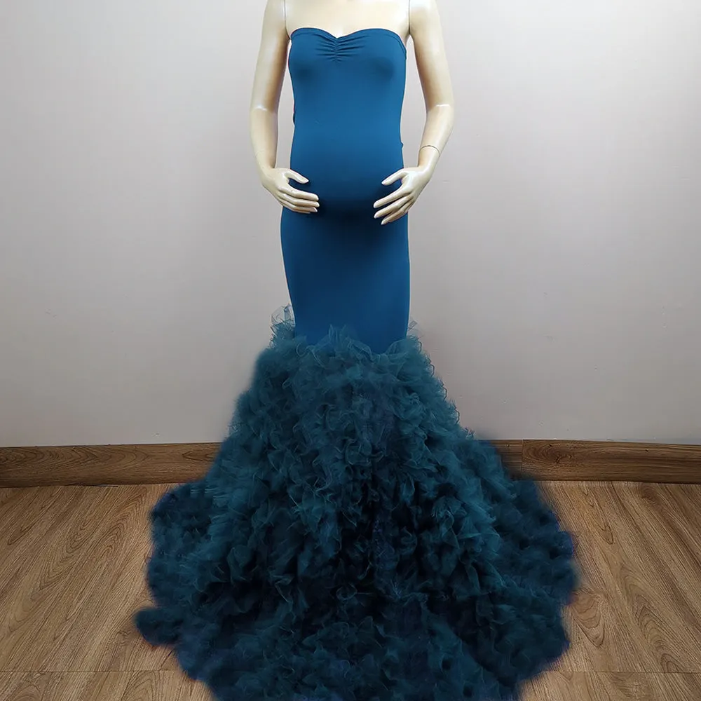 Gladys Cotton Mermaid Gown