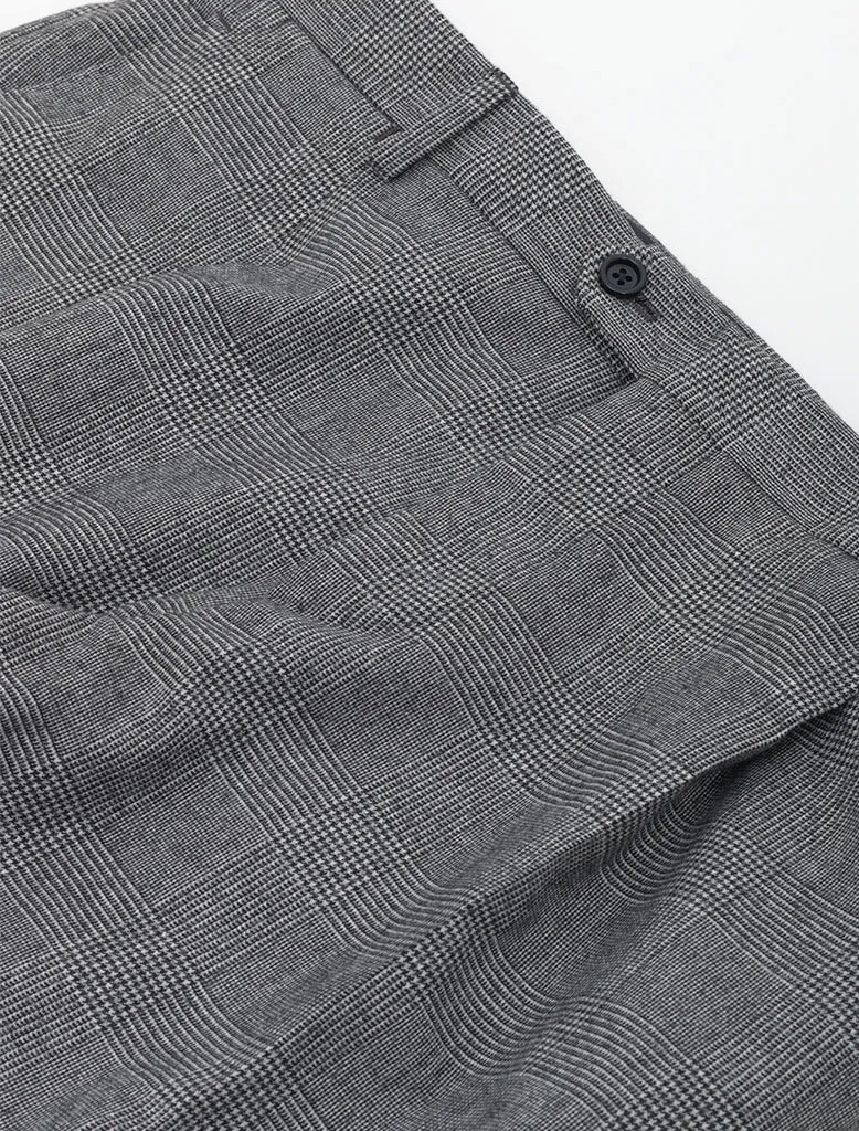 GLEN CHECK TROUSERS