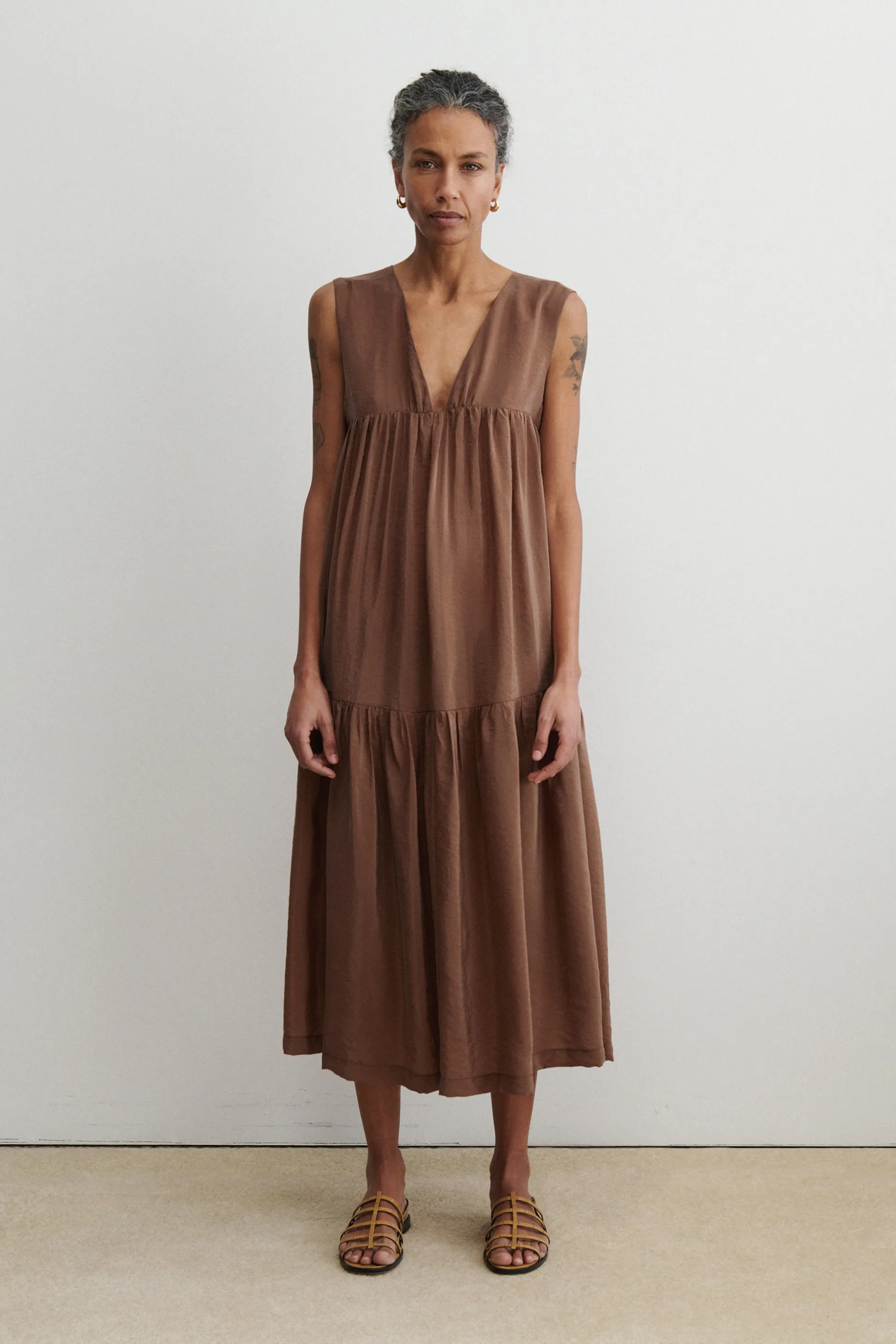 Arado Dress Lace-Trim