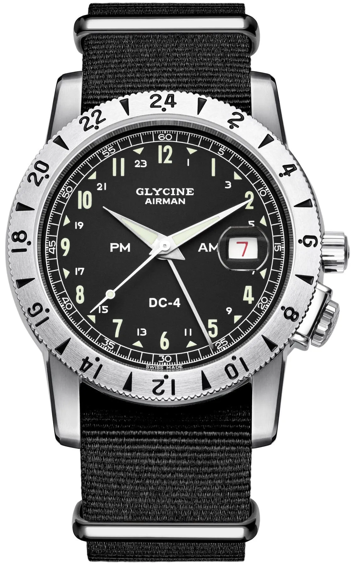 Glycine Watch Airman DC-4 Vintage