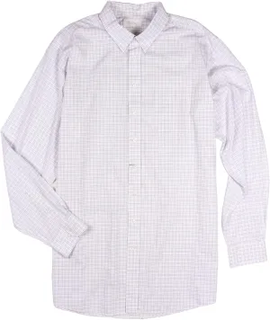 Gold Label Men's Non-Iron Wrinkle-Resistant Long Sleeve Dress Shirt with Button-Down Collar, Regular Sizes