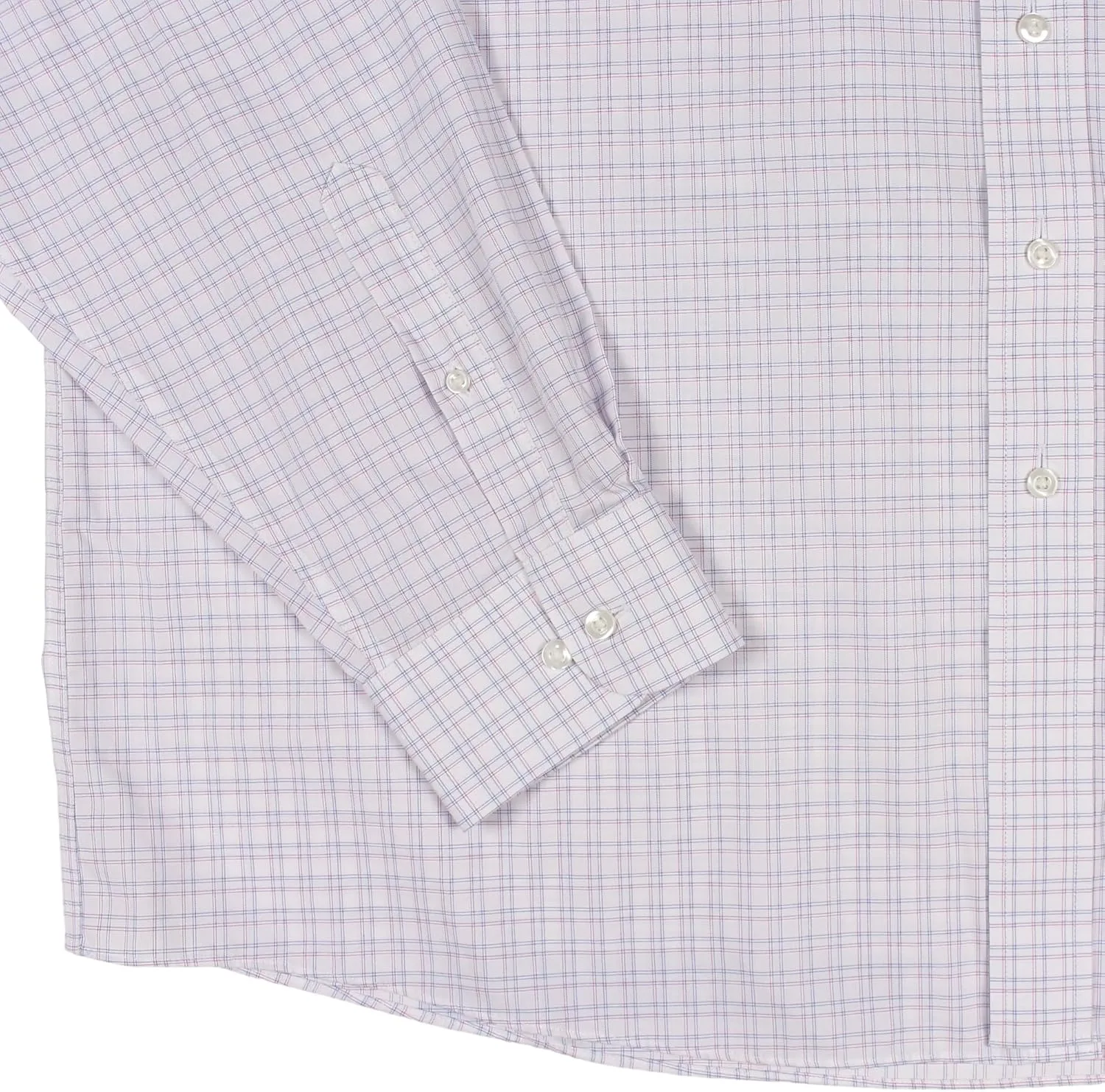Gold Label Men's Non-Iron Wrinkle-Resistant Long Sleeve Dress Shirt with Button-Down Collar, Regular Sizes