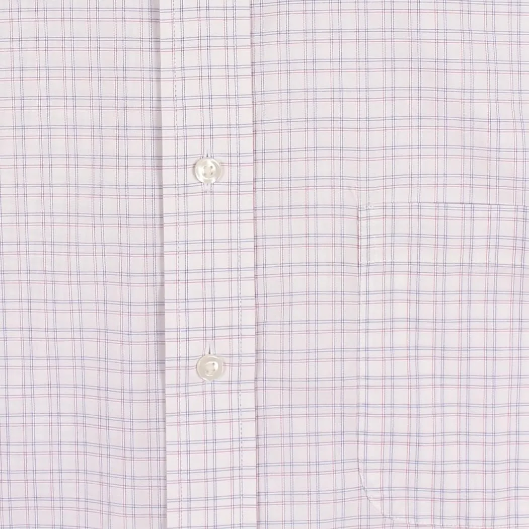 Gold Label Men's Non-Iron Wrinkle-Resistant Long Sleeve Dress Shirt with Button-Down Collar, Regular Sizes