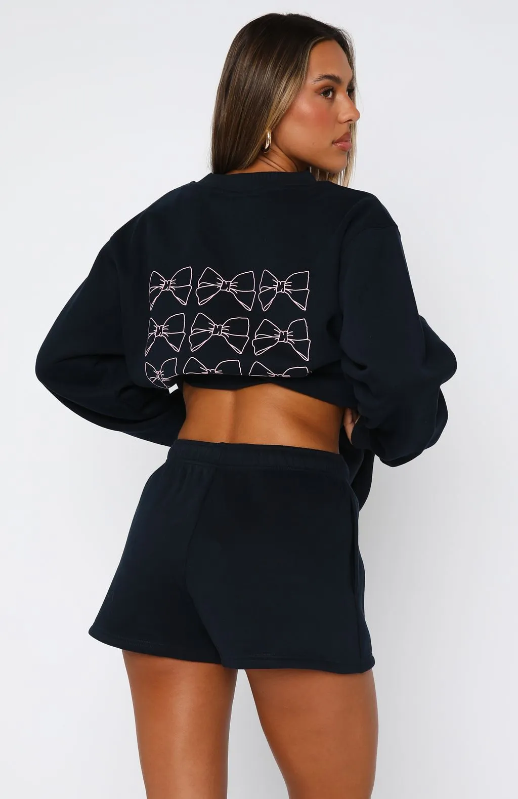 Cozy Lining Easy Layering Got What You Need Lounge Shorts Navy