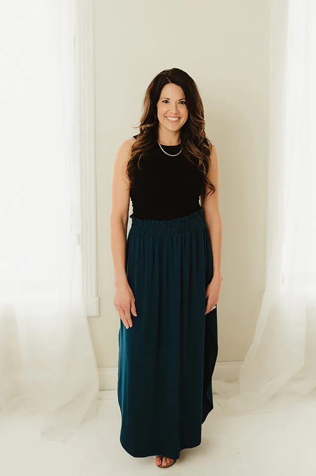 Graceful Flow Maxi Skirt