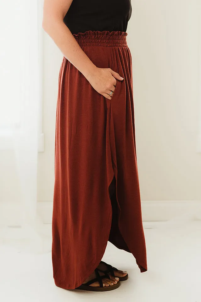 Graceful Flow Maxi Skirt