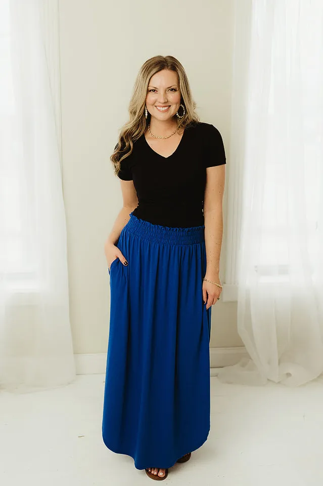 Graceful Flow Maxi Skirt