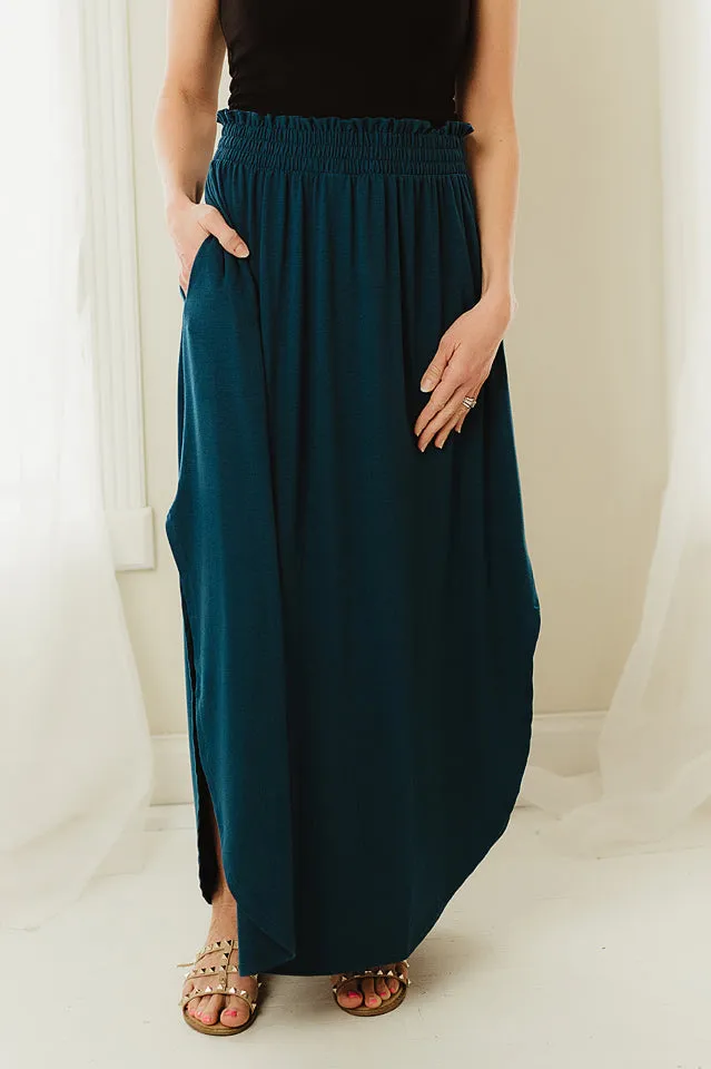 Graceful Flow Maxi Skirt