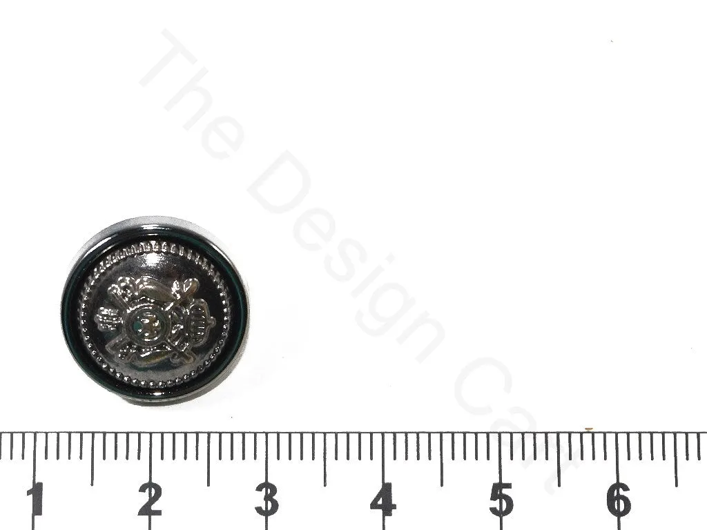 Gray Swords Acrylic Coat Buttons