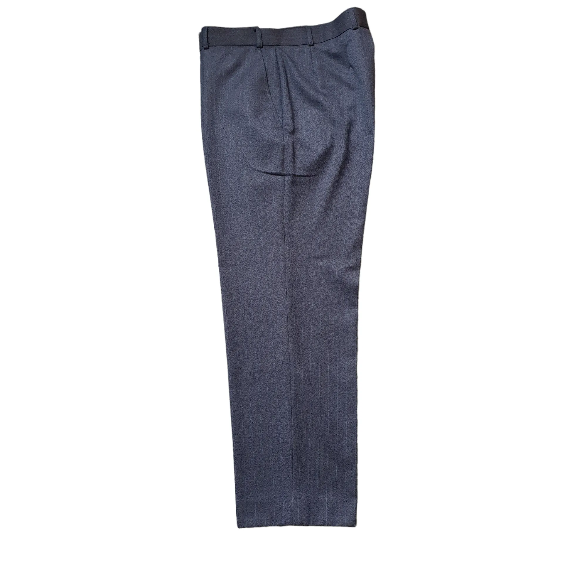Grey Pinstripe Suit 2 Piece Single Breasted Chest 40" 50% Wool Preloved Brook Taverner Reid & Taylor