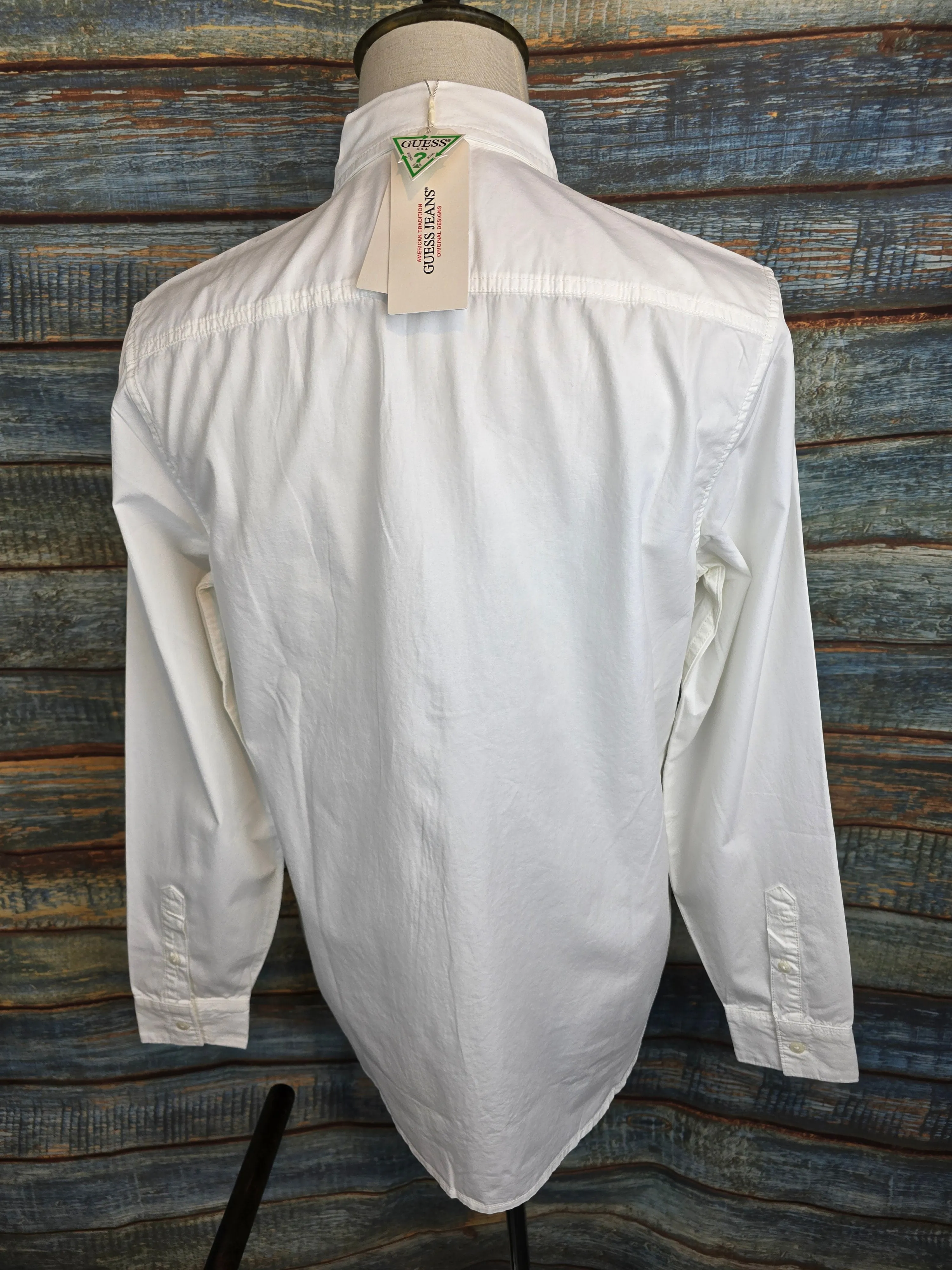Guess Slim fit Cotton pocket shirts