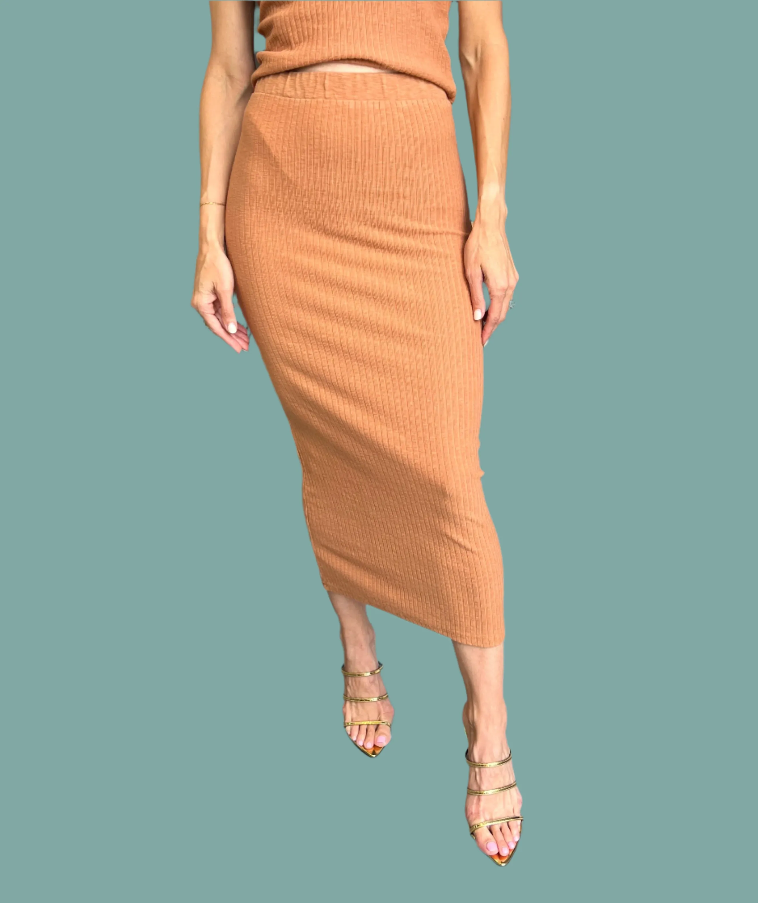 Midi Skirt Artisanal Craft