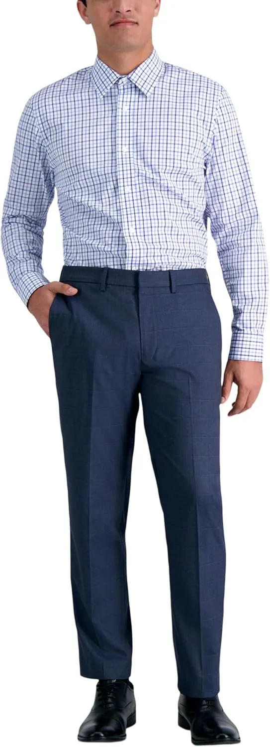Haggar Men's Premium Comfort Slim Fit Wrinkle Resistant Dress Shirt