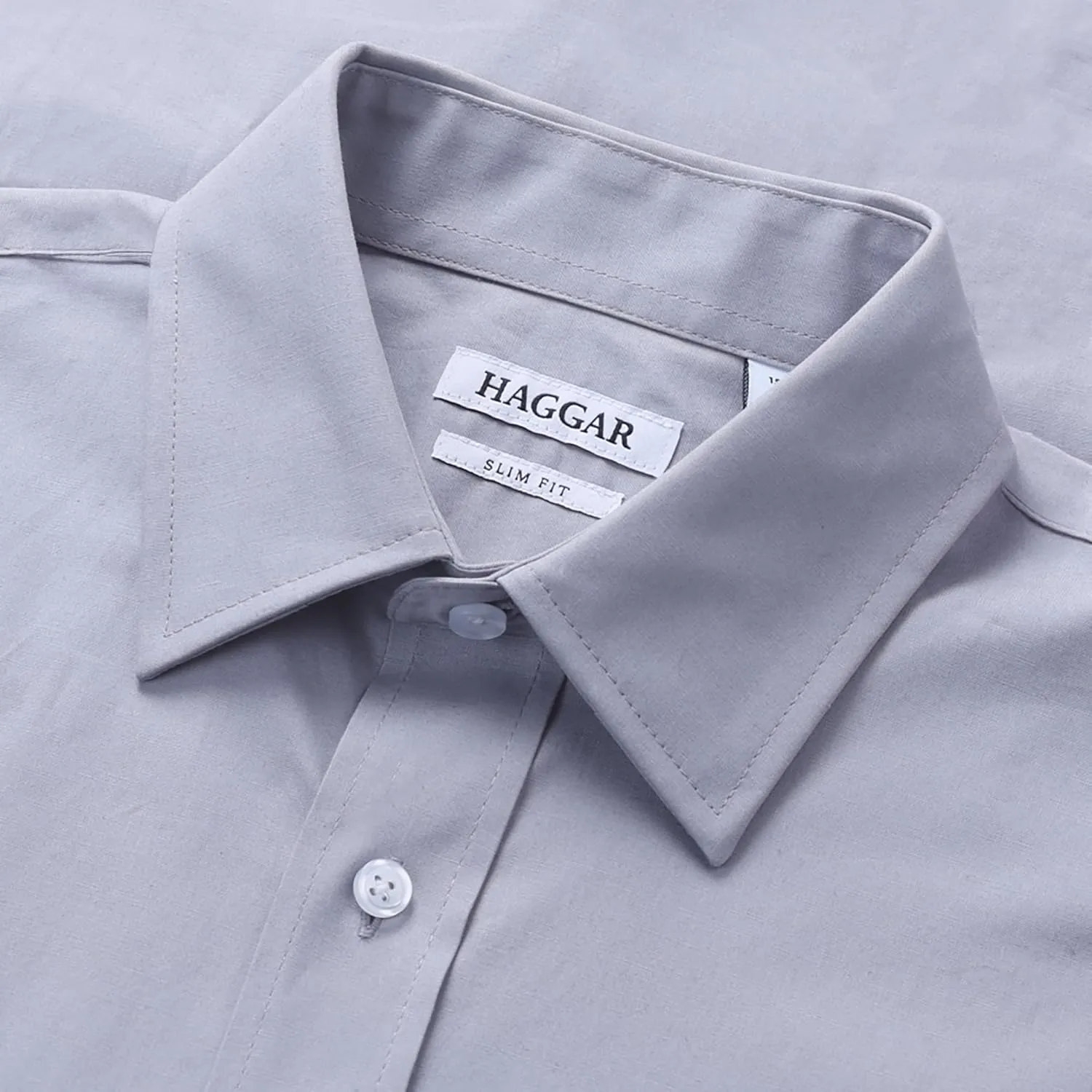 Haggar Men's Premium Comfort Slim Fit Wrinkle Resistant Dress Shirt
