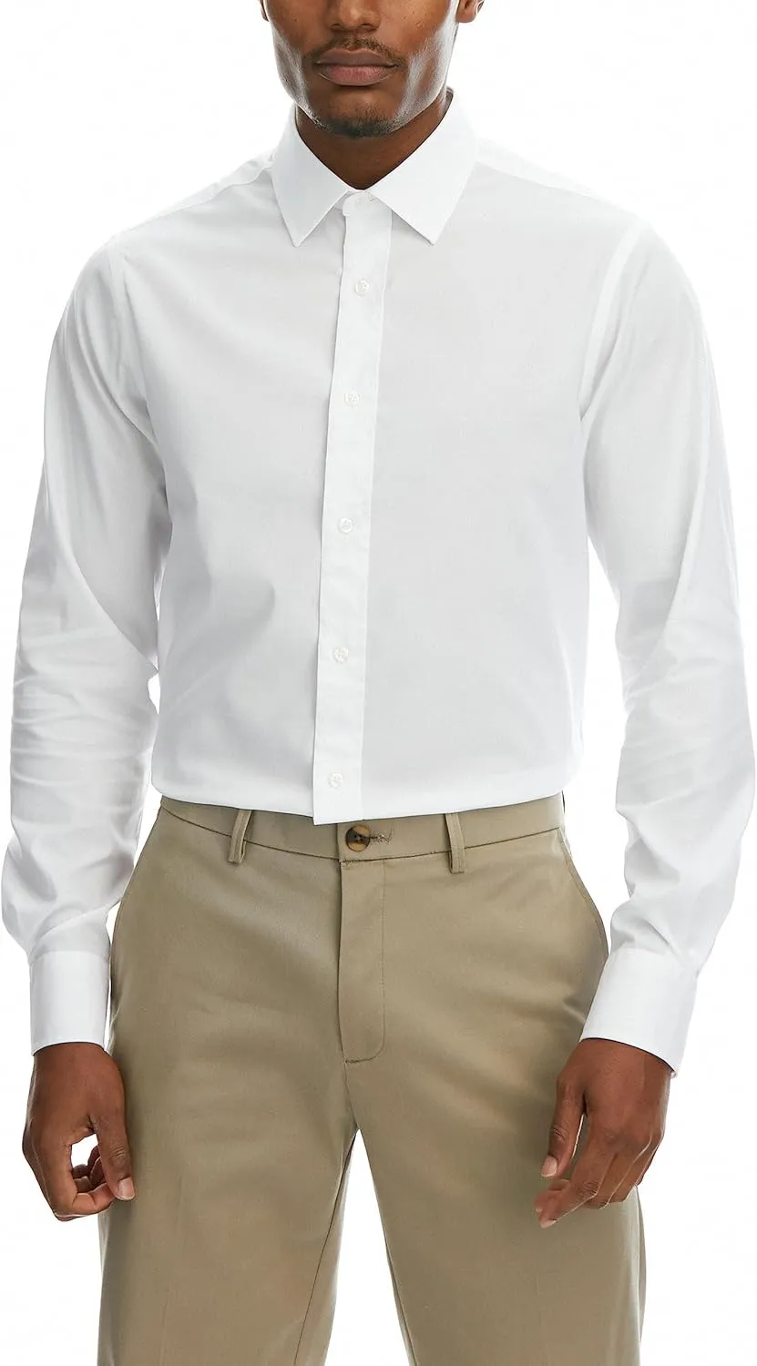 Haggar Premium Comfort Slim Fit Men's Button Down Dress Shirt