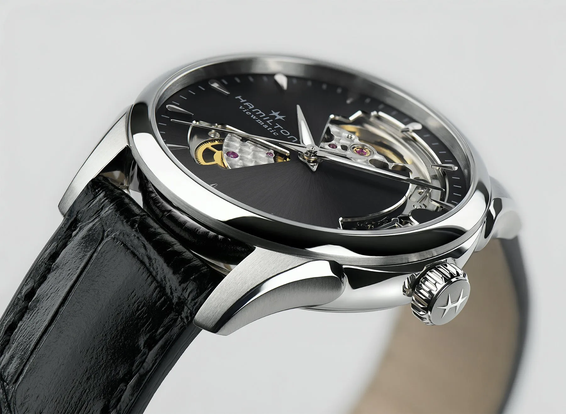 Hamilton Watch Jazzmaster Open Heart Lady D