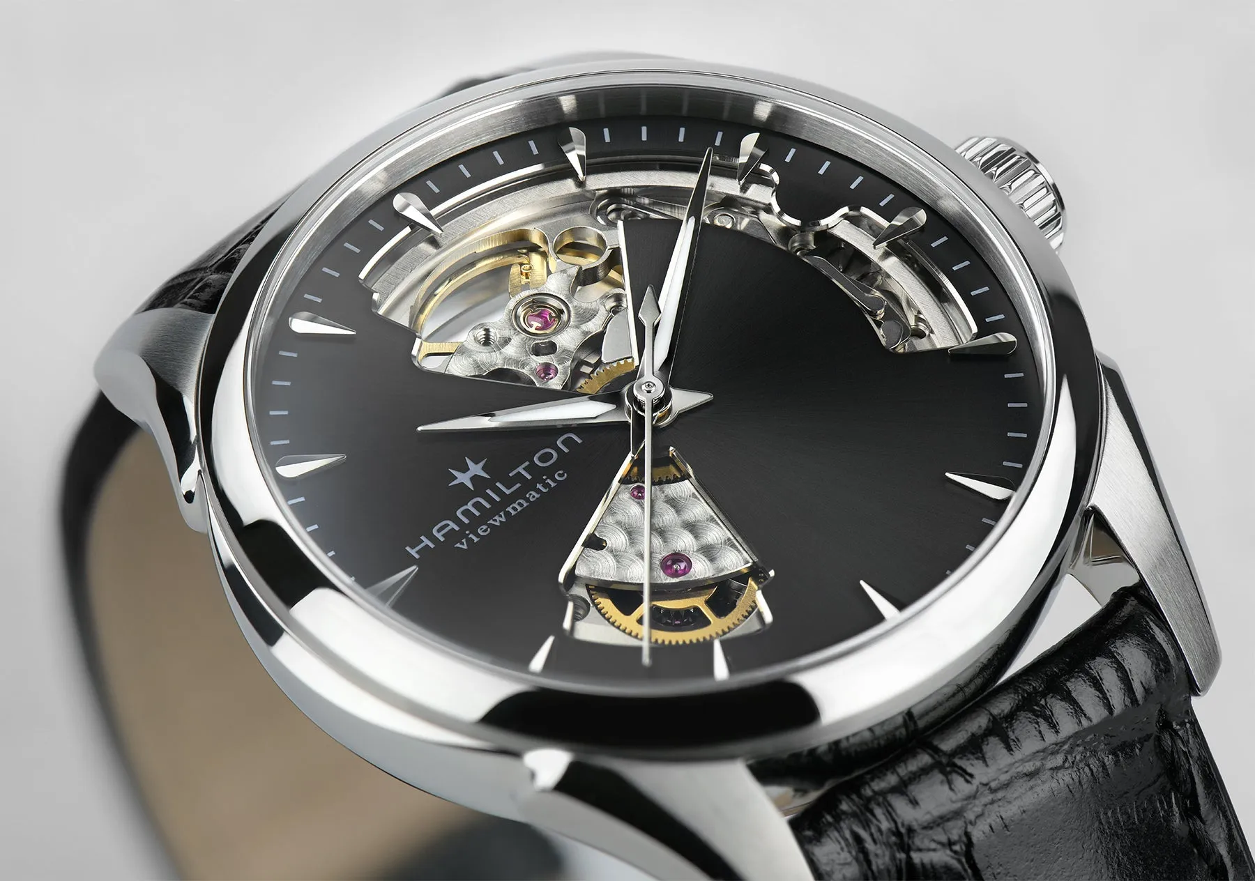 Hamilton Watch Jazzmaster Open Heart Lady D