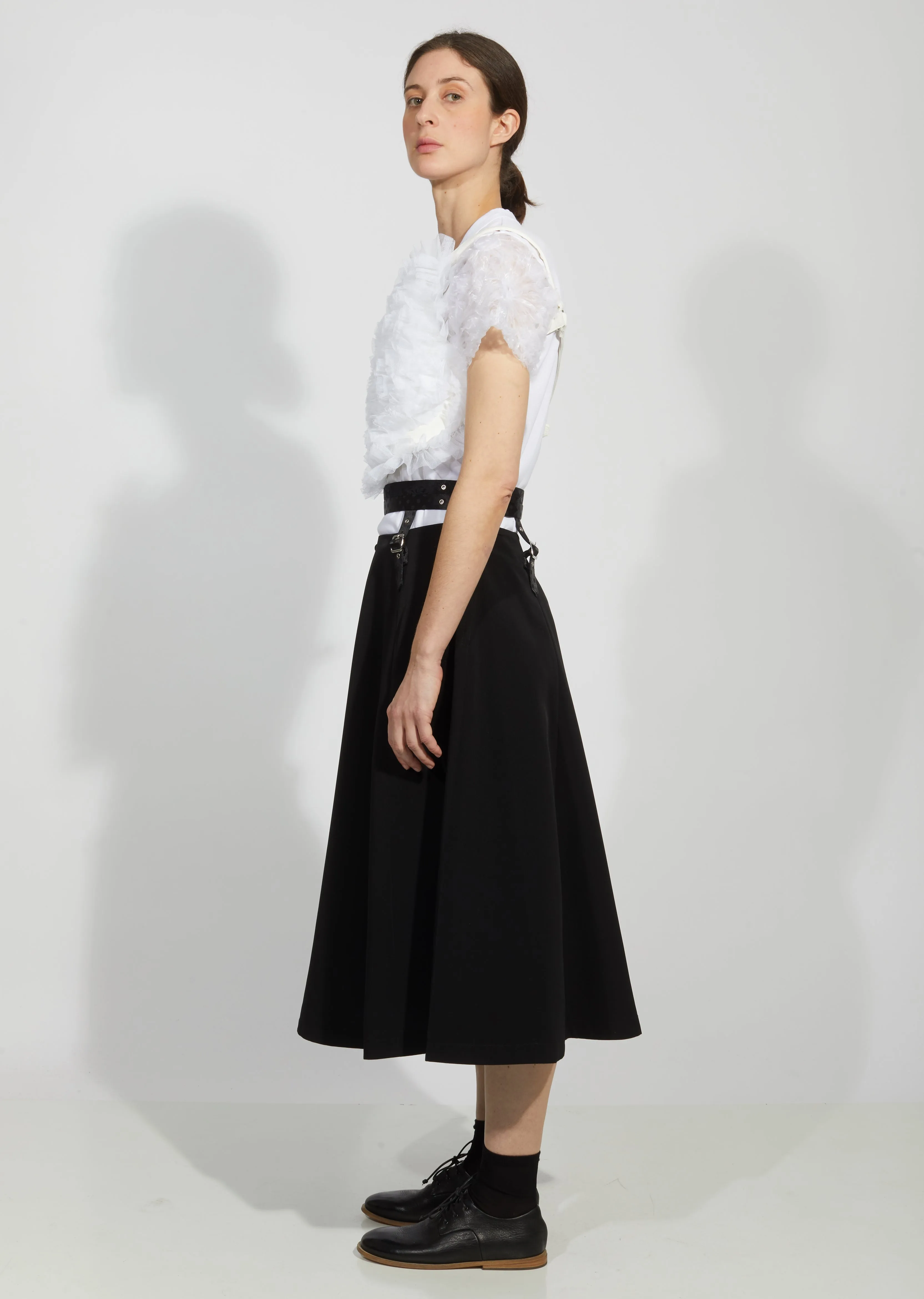 Hanging Waistband Skirt