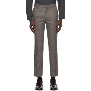 Harmony Brown Wool Peter Trousers