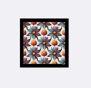 Hawaiian flower - SILK POCKET SQAURES