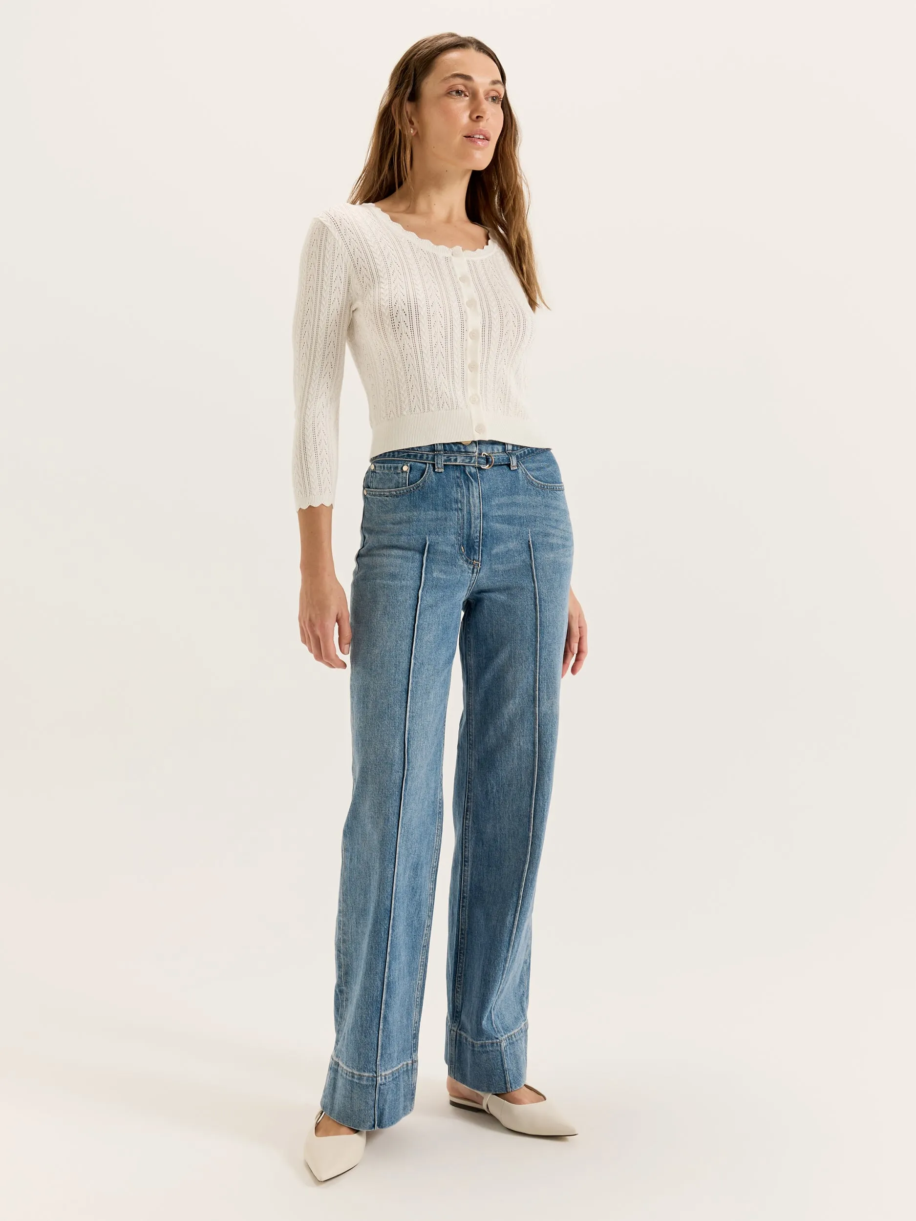 LowImpact Processing Urban Fashion Hazel 3/4 Sleeve Cardigan