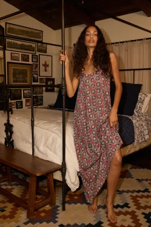 HEATHER MAXI Cool Look Flowy-Shape