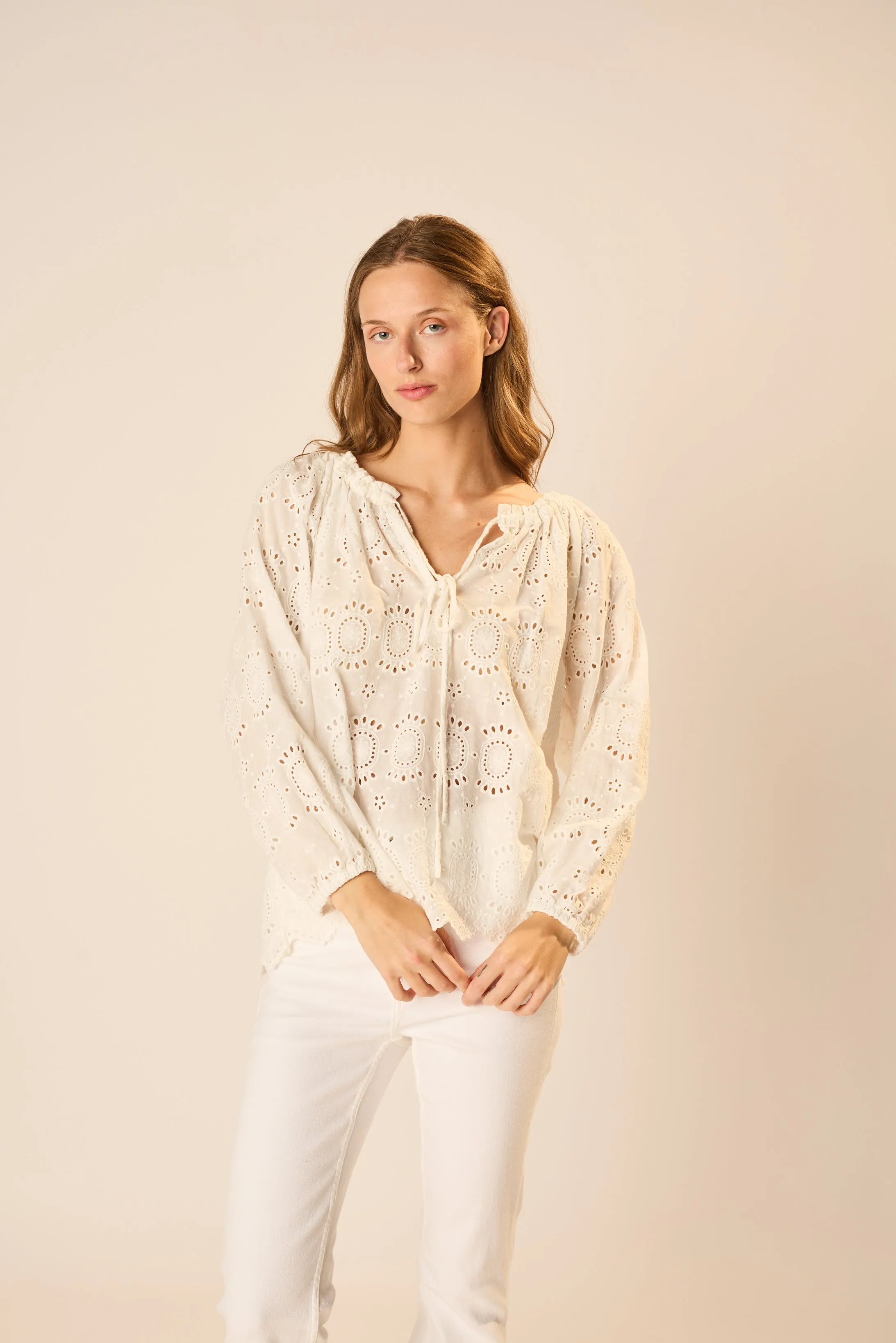 AntiPilling Surface Light material ASHLEY TOP