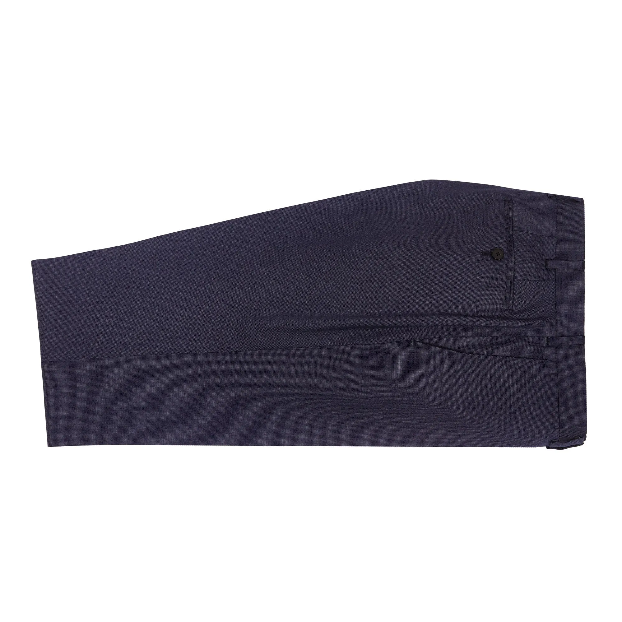 HENRY SARTORIAL Wool Trousers BLUE REG