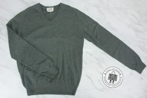 Hermes H070100HA Charcoal Grey Cashmere M Sweaters
