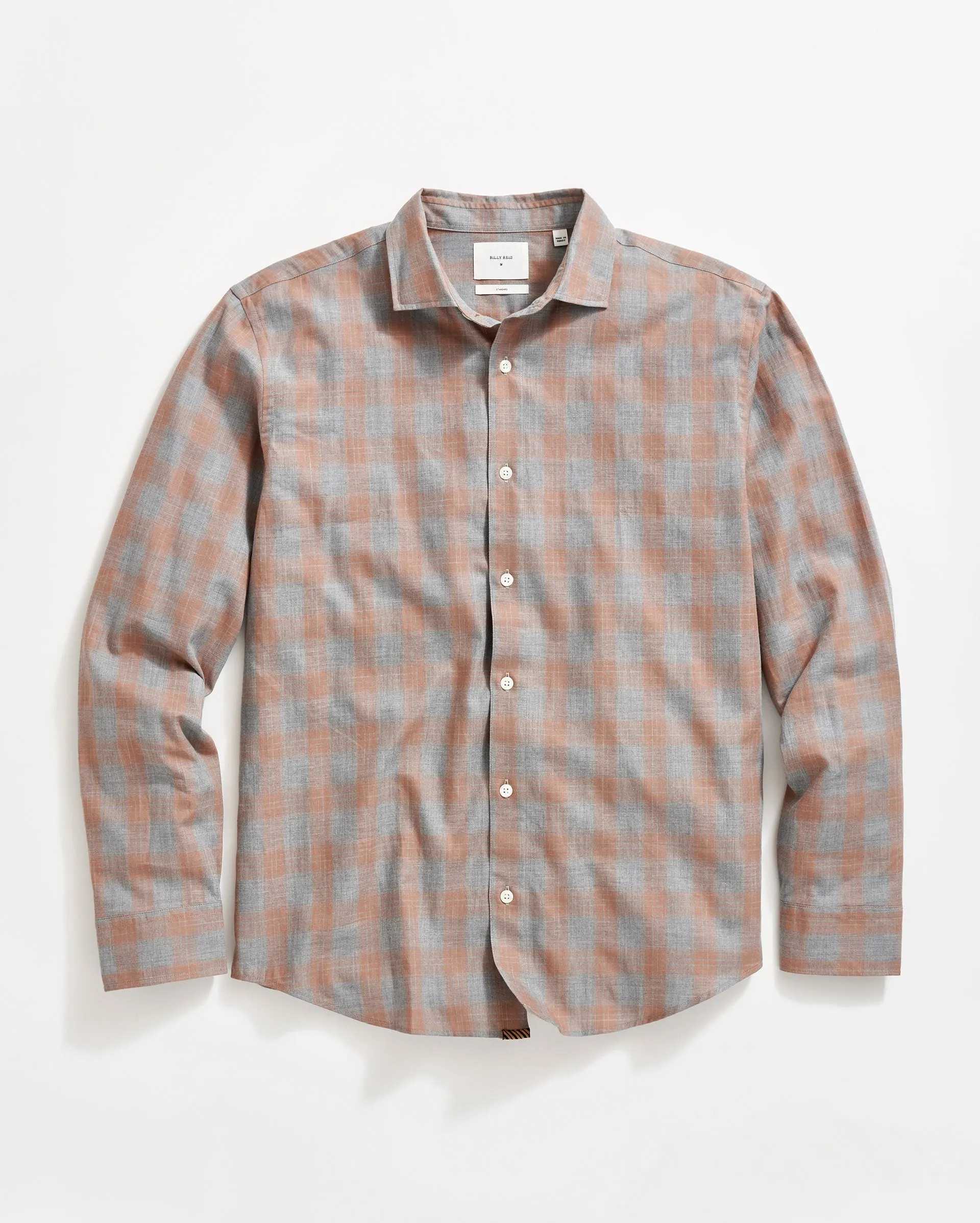 Herringbone Plaid Hutcheson Sport Shirt