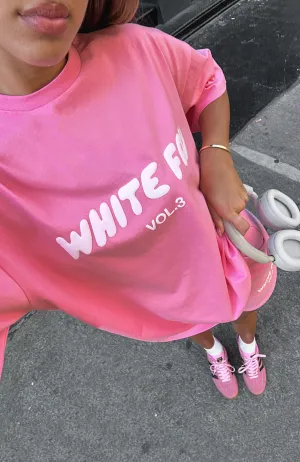 Offstage Oversized Tee Bubblegum Daily Wear Fall Vibes