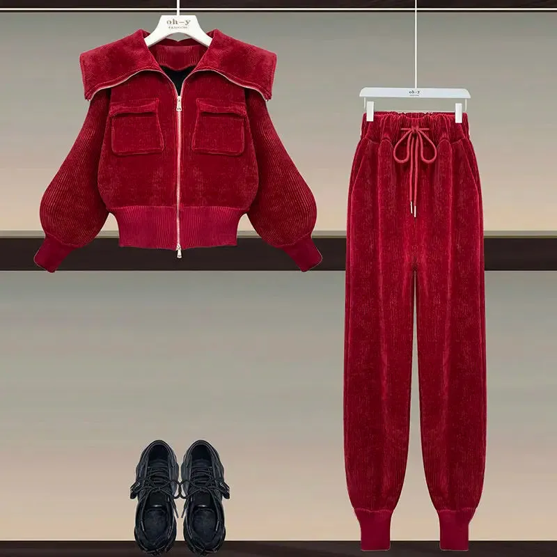 High Fashion Corduroy Set