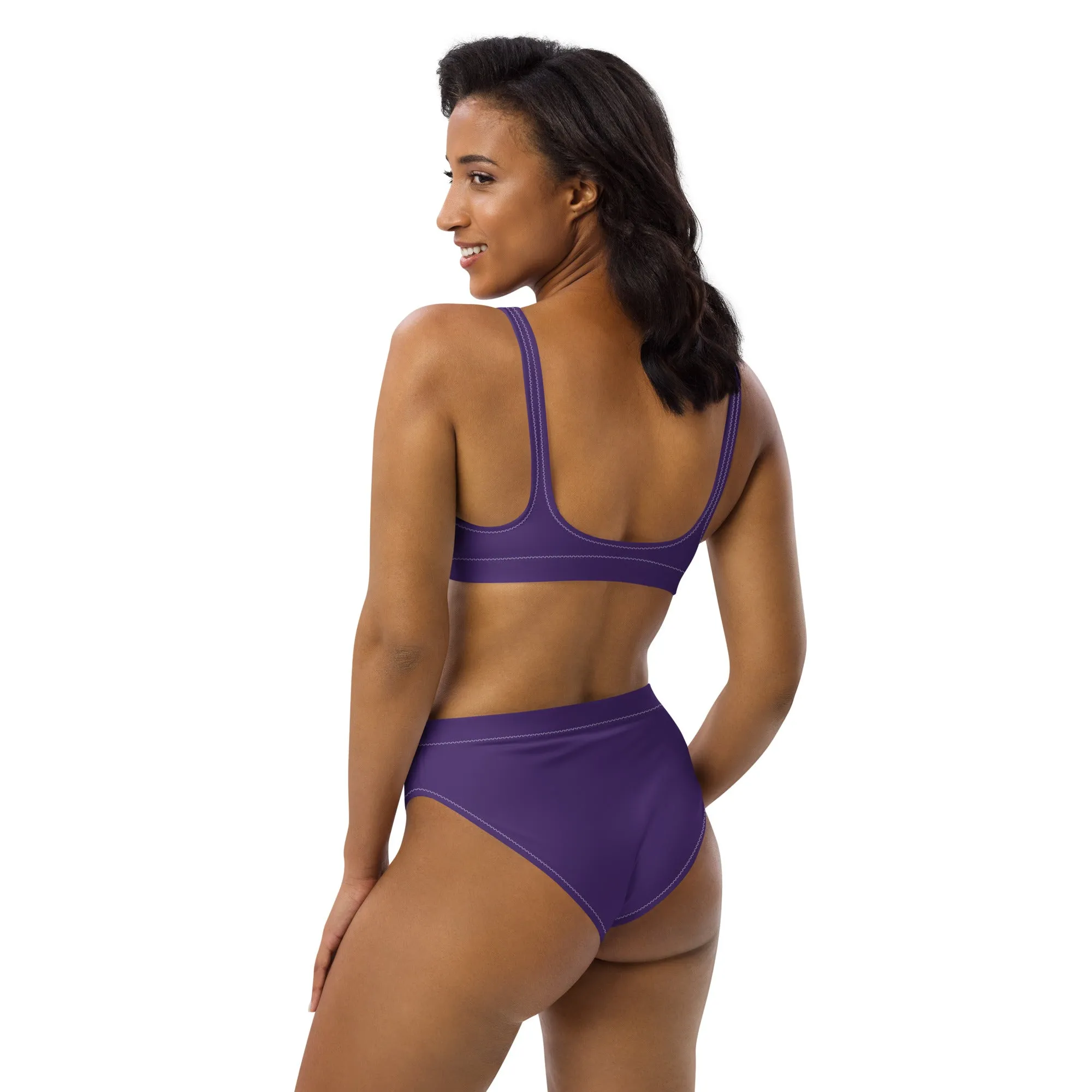 High Waisted Bikini Womens (Glamourange Luxury Bikini High Waisted - 0010 Colours Model)