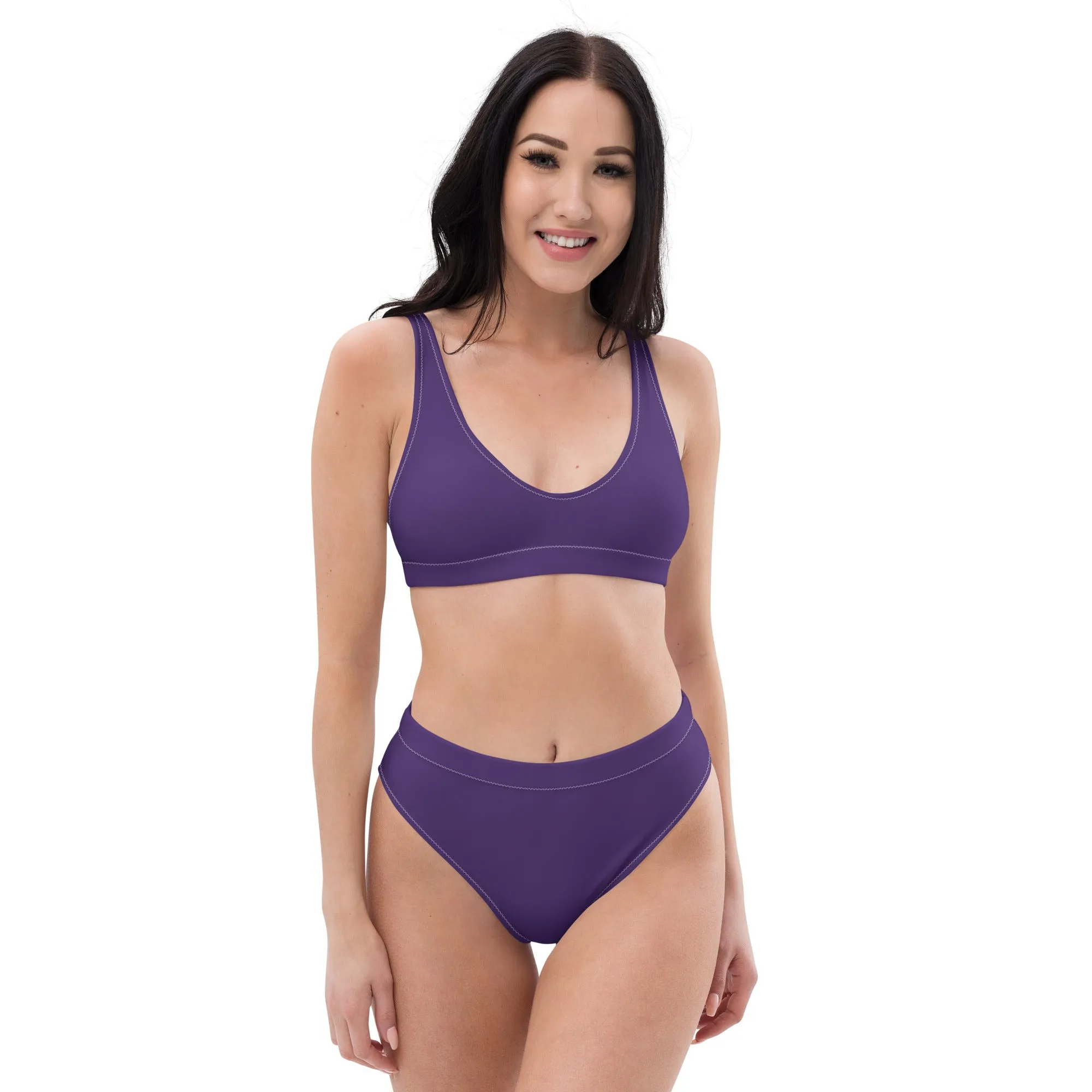 High Waisted Bikini Womens (Glamourange Luxury Bikini High Waisted - 0010 Colours Model)