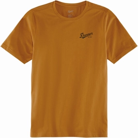 Danner Mens 1932 Tee Mustard 100% Cotton S/S T-Shirt Travel Style Trend