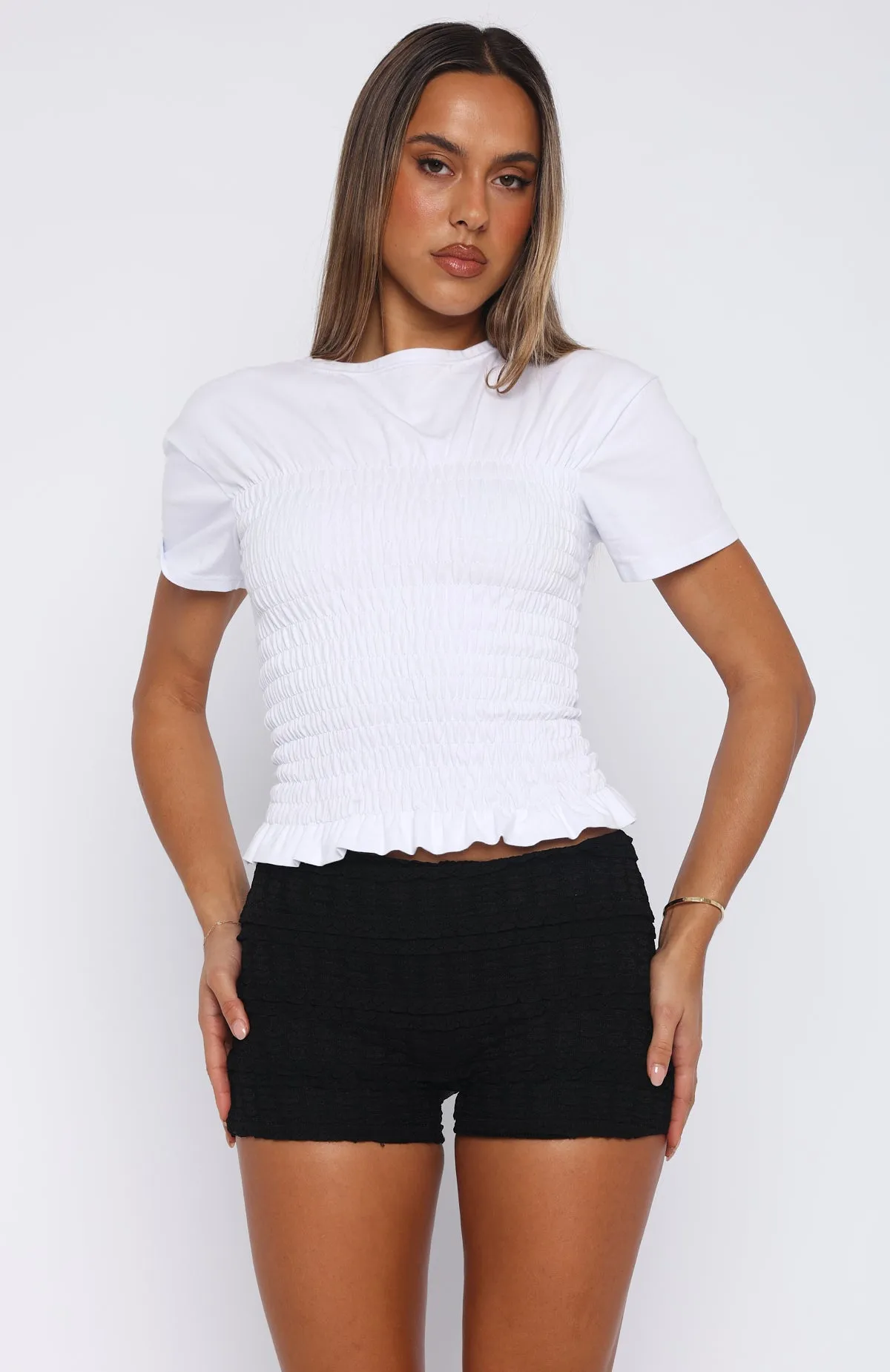 Pilates wear Honeymoon Lace Shorts Black