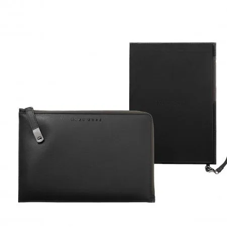 Hugo Boss Storyline Grey A5 Folder HLH909J