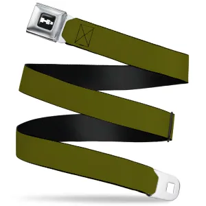 Hummer H3 Seatbelt Belt - Olive Webbing