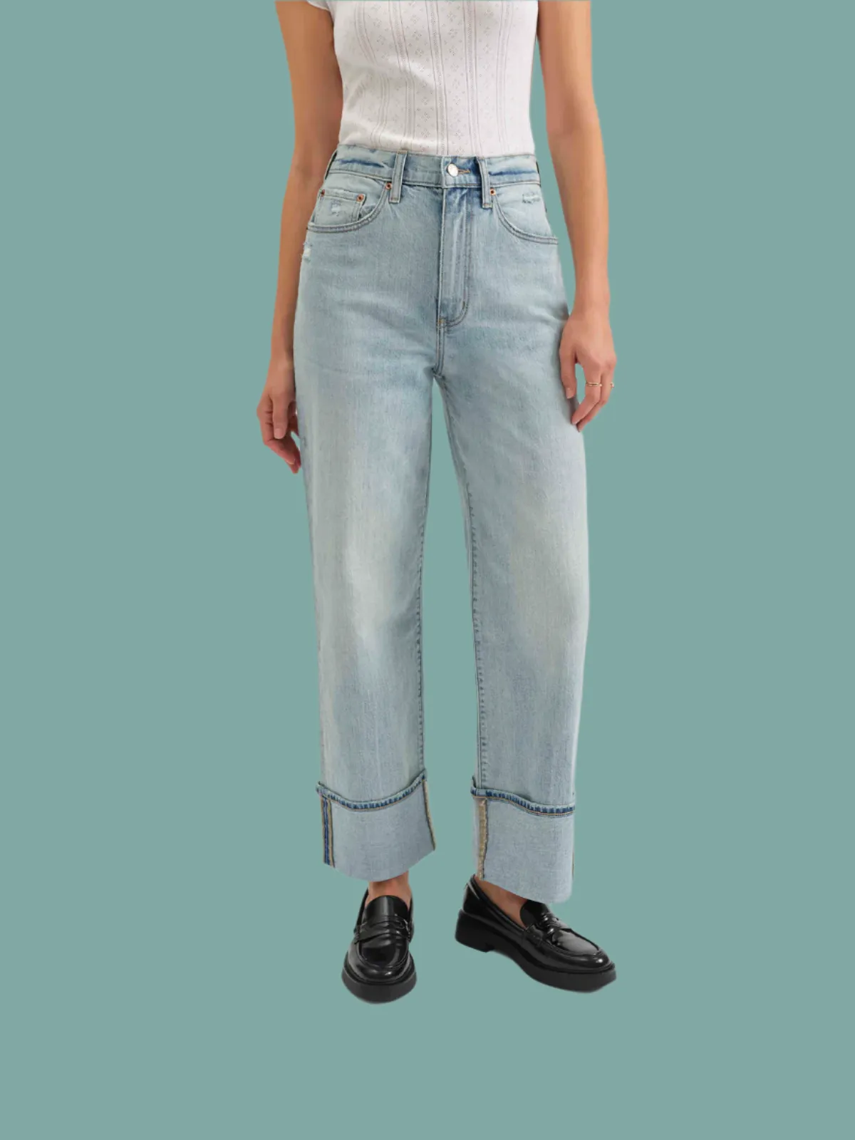 Sporty Look Anti Static Lining Eastside Jean - Cherish