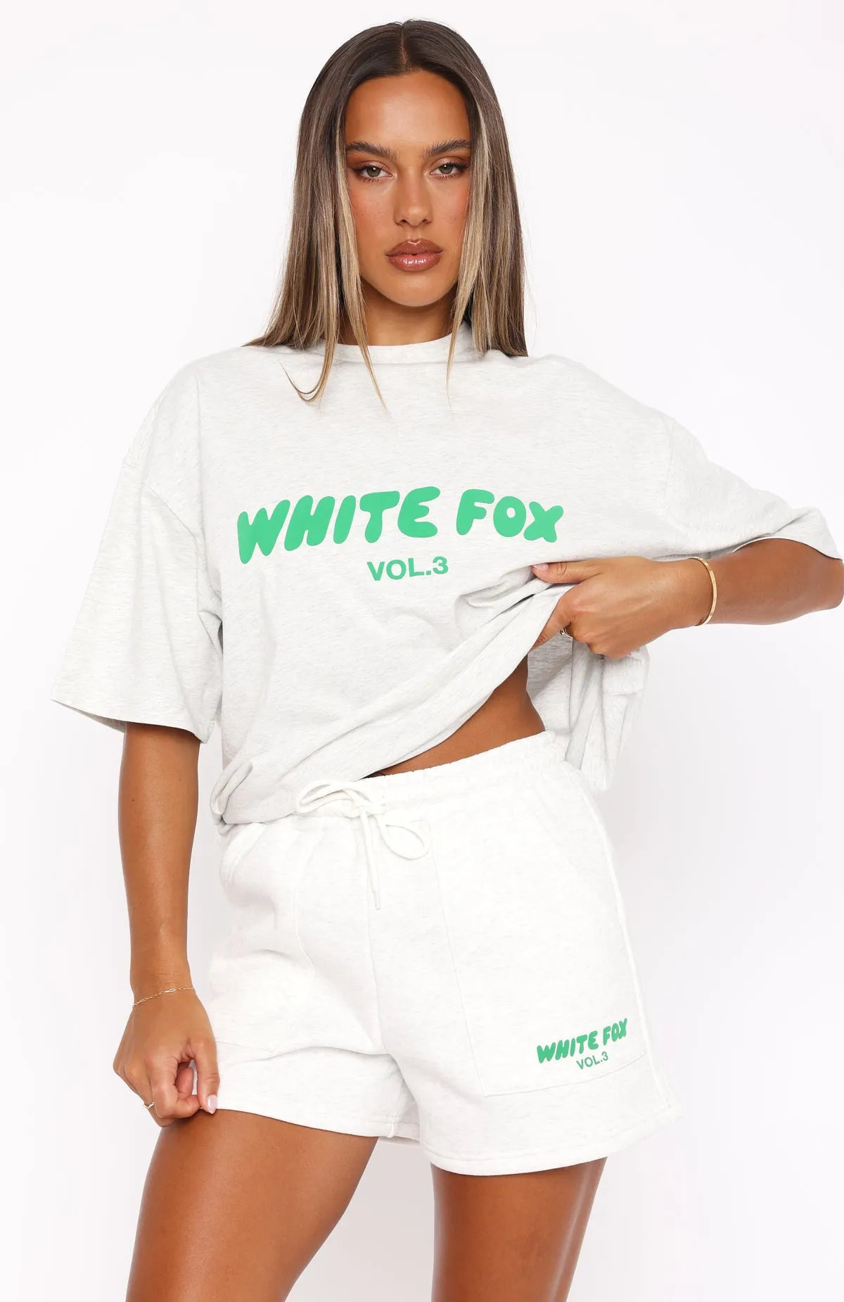 Offstage Lounge Shorts Glacier Grey Colorfast Clothing