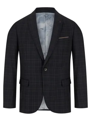 ID60463-Remus Brown Check Mix n Match Suit
